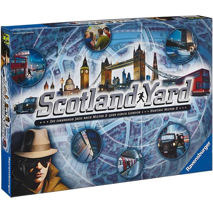 بازی فکری راونز برگر مدل Scotland Yard Ravensburger Scotland Yard Intellectual Game